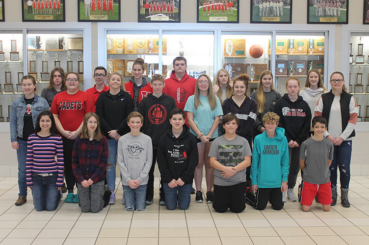 Hilltop names students of the month